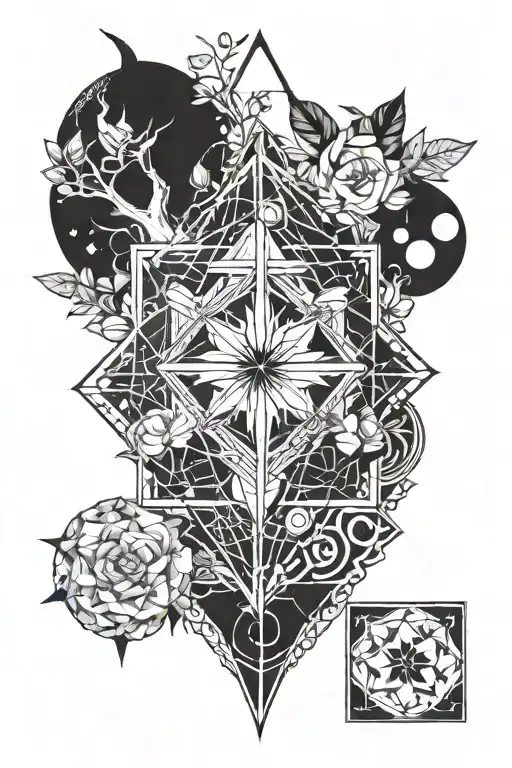 practical magic tattoo design idea