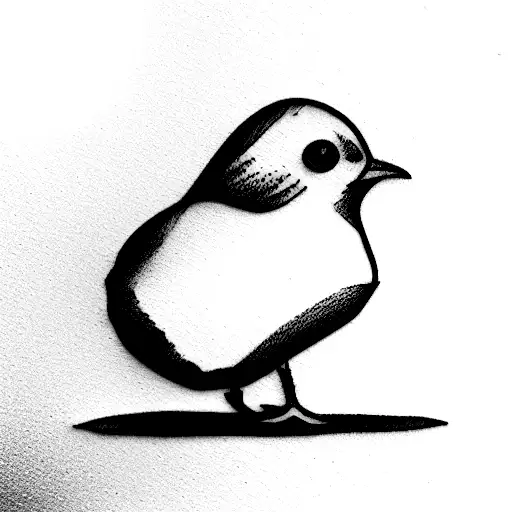 Little Chick tattoo design idea