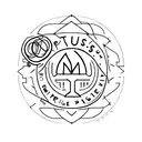 "pressure is a privilege"  tattoo design idea