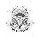 pond hockey tattoo design idea