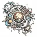 water, Earth, Oxygen, Sun,Moon,humanity,organ doner, blood tattoo design idea