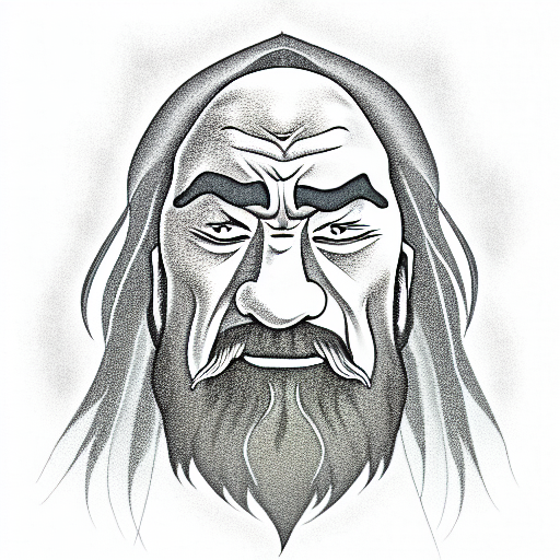 Uncle iroh, avatar  tattoo design idea