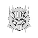 RN logo tattoo design idea