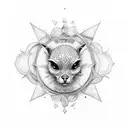 hazelnut  tattoo design idea