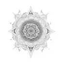 Dark, gothic mandala flash sheet. tattoo design idea