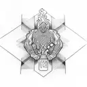 Jiu Jitsu tattoo design idea