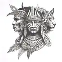 the Inca trilogy tattoo design idea
