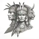 the Inca trilogy tattoo design idea