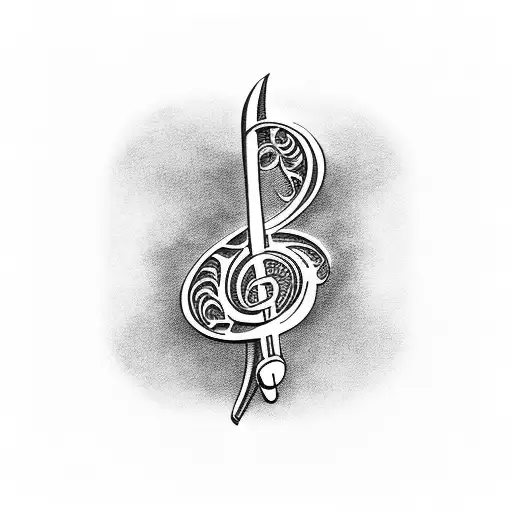150+ Meaningful Treble Clef Tattoo Designs for Music Lovers (2023)