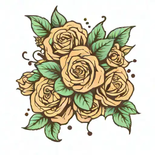 mint chocolate chip Grace tattoo design idea