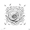 amor fati tattoo design idea