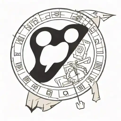 I want a watch wrapping a wad of 100 usd bills tattoo design idea