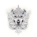 Rhodesian Ridgeback  tattoo design idea