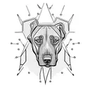 Rhodesian Ridgeback  tattoo design idea