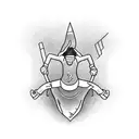 Swimming, biking, running tattoo design idea