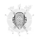 artificial intelligence and music tattoo design idea