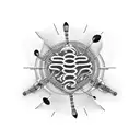 musical neural network  tattoo design idea