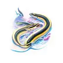 eel tattoo design idea