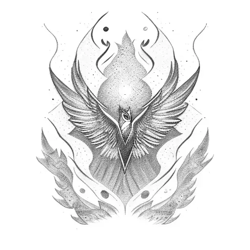 firebird  tattoo design idea