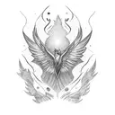 firebird  tattoo design idea