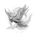 firebird  tattoo design idea