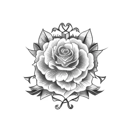 Memorial tattoo, dead parents, fairy, carnations, domestic abuse survivor  tattoo design idea