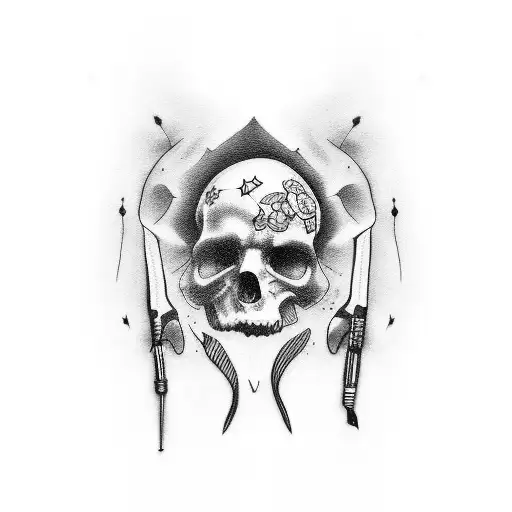 Memorial tattoo dead parents domestic abuse survivor  tattoo design idea