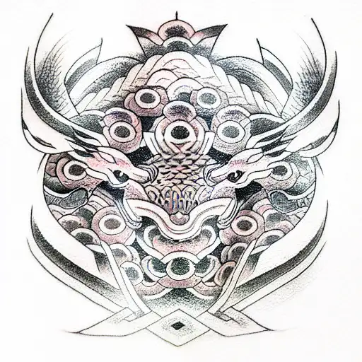 Tank tattoo design idea