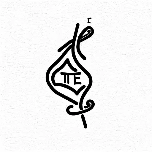 Time tattoo with the word patience written tattoo design idea