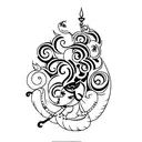 tushar & nandini tattoo design idea