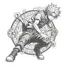 anime hunter x hunter tattoo design idea