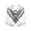 steampunk tattoo design idea