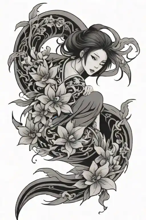 senbonzakura kageyoshi tattoo design idea
