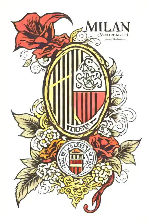 Ac Milan "Te l'ho promesso tattoo design idea