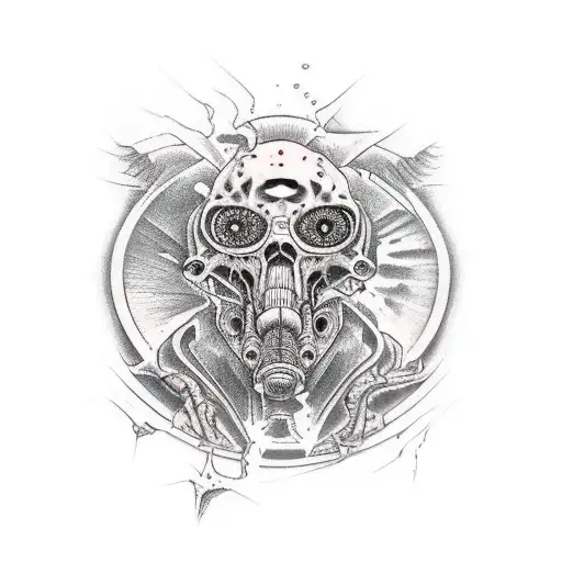 post apocalypse tattoo design idea