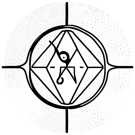aquarius, leo and virgo signs side by side tattoo design idea