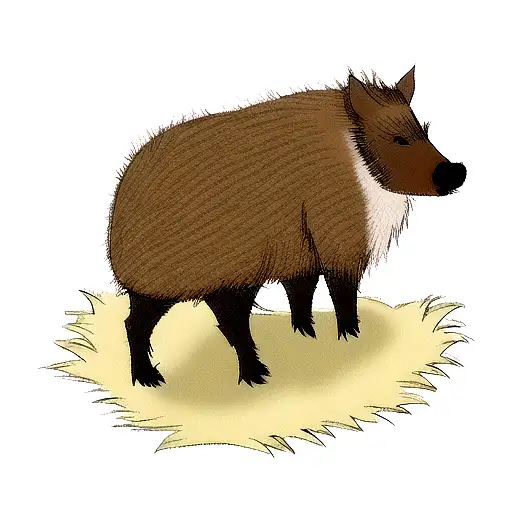 boar tattoo design idea