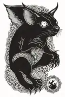 Beelzebub tattoo design idea