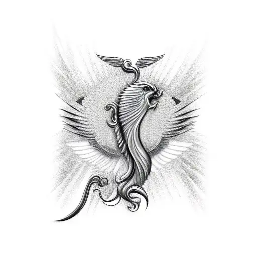 pegasus tattoo design idea