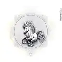 pegasus tattoo design idea