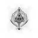 Ace of Spades tattoo design idea