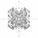 Gemini Constellation  tattoo design idea