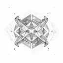 Gemini Constellation  tattoo design idea