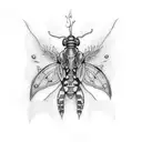 Firefly and Versailles tattoo design idea