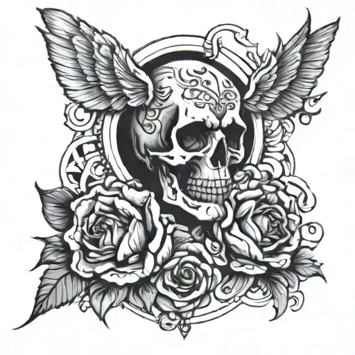 1975 y 1974 tattoo design idea