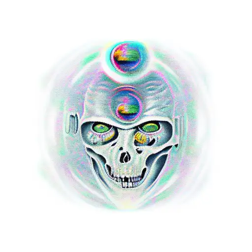 dmt tattoo design idea