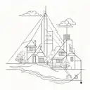 perspective concept design tattoo design idea