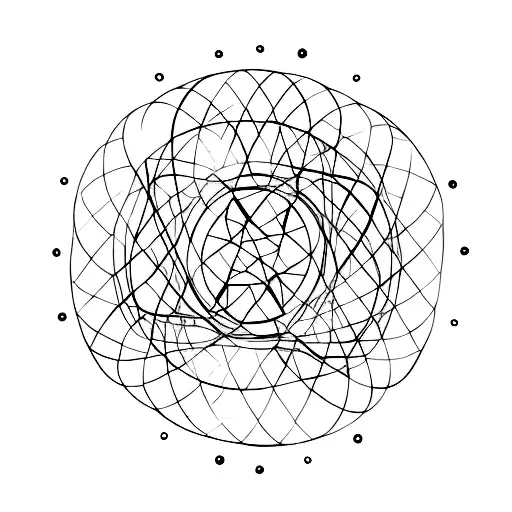 enso circle tattoo design idea