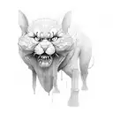 depression tattoo design idea