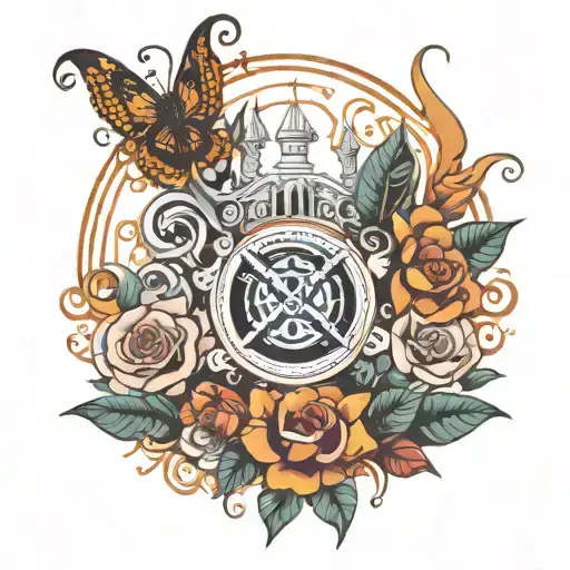 create me a tattoo with the name Norman tattoo design idea